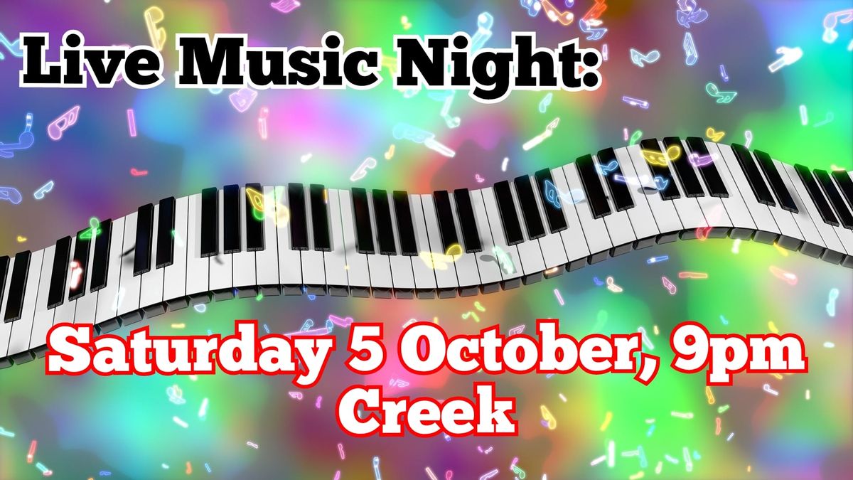 Live Music: Creek