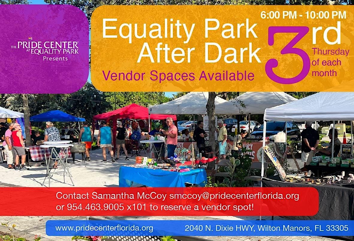 Equality Park After Dark