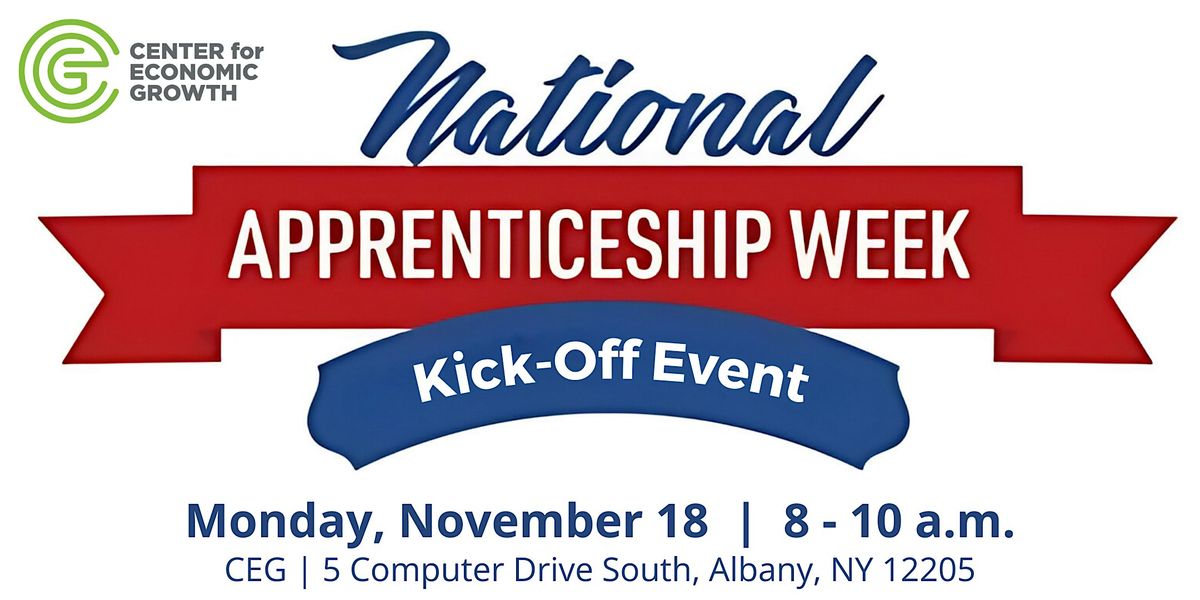 National Apprenticeship Week Kick-Off Event: Coffee Connection