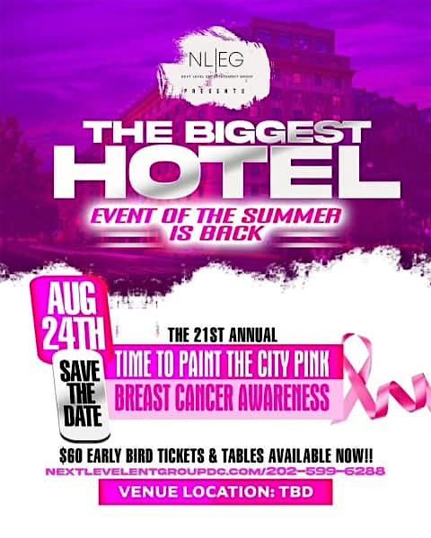 The Hottest Hotel Event Of The Summer - The 21st Annual Pink & White Affair