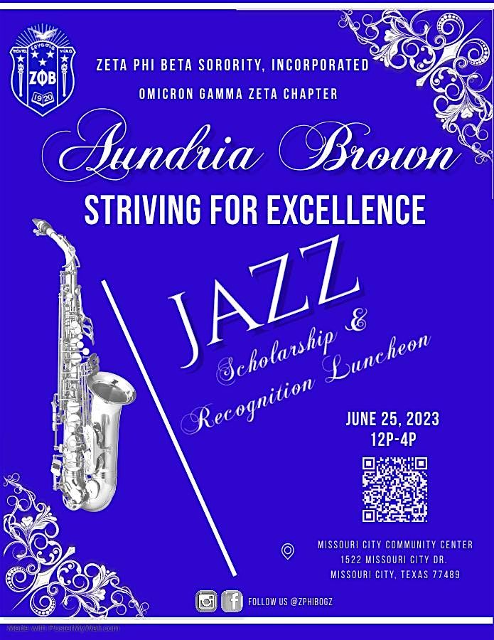 Aundria Brown Striving for Excellence Scholarship and Recognition Gala 2024