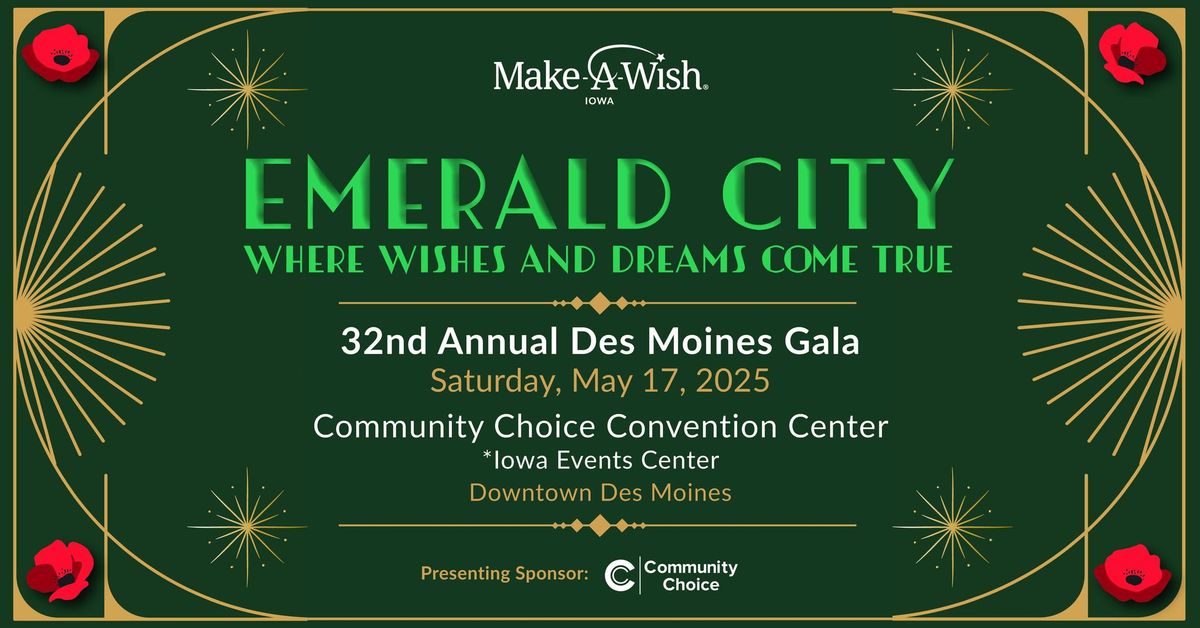 32nd Annual Make-A-Wish Iowa DSM Gala