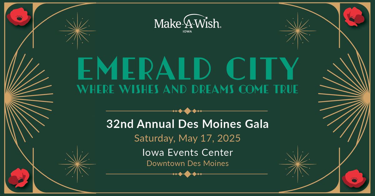 32nd Annual Make-A-Wish Iowa DSM Gala