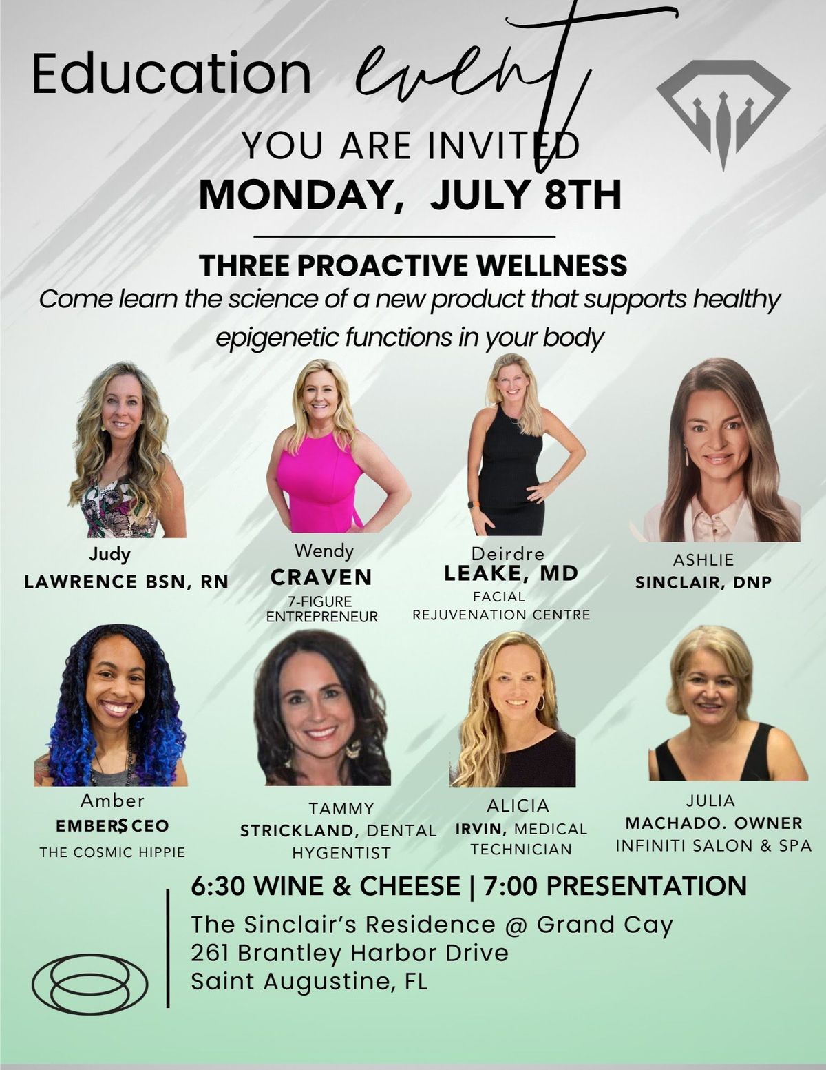 Wine & Cheese Wellness Event