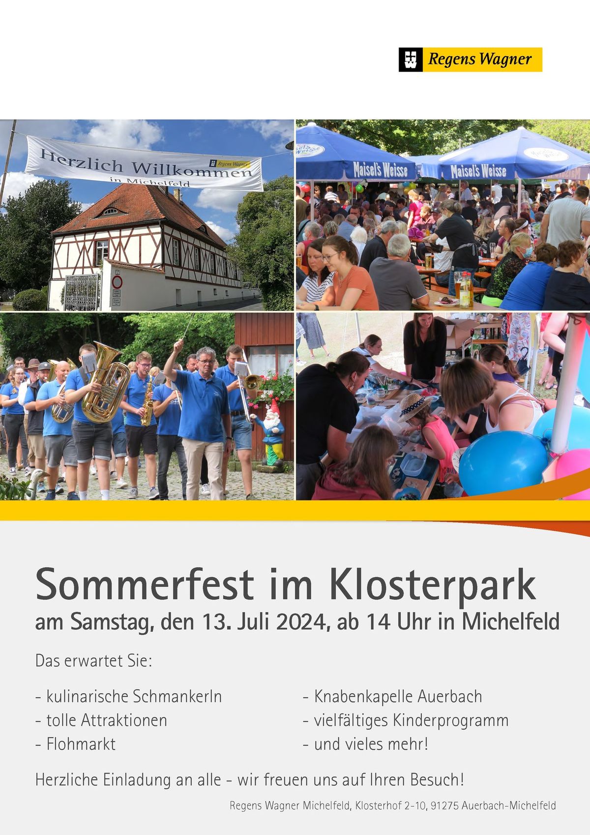 Sommerfest im Klosterpark