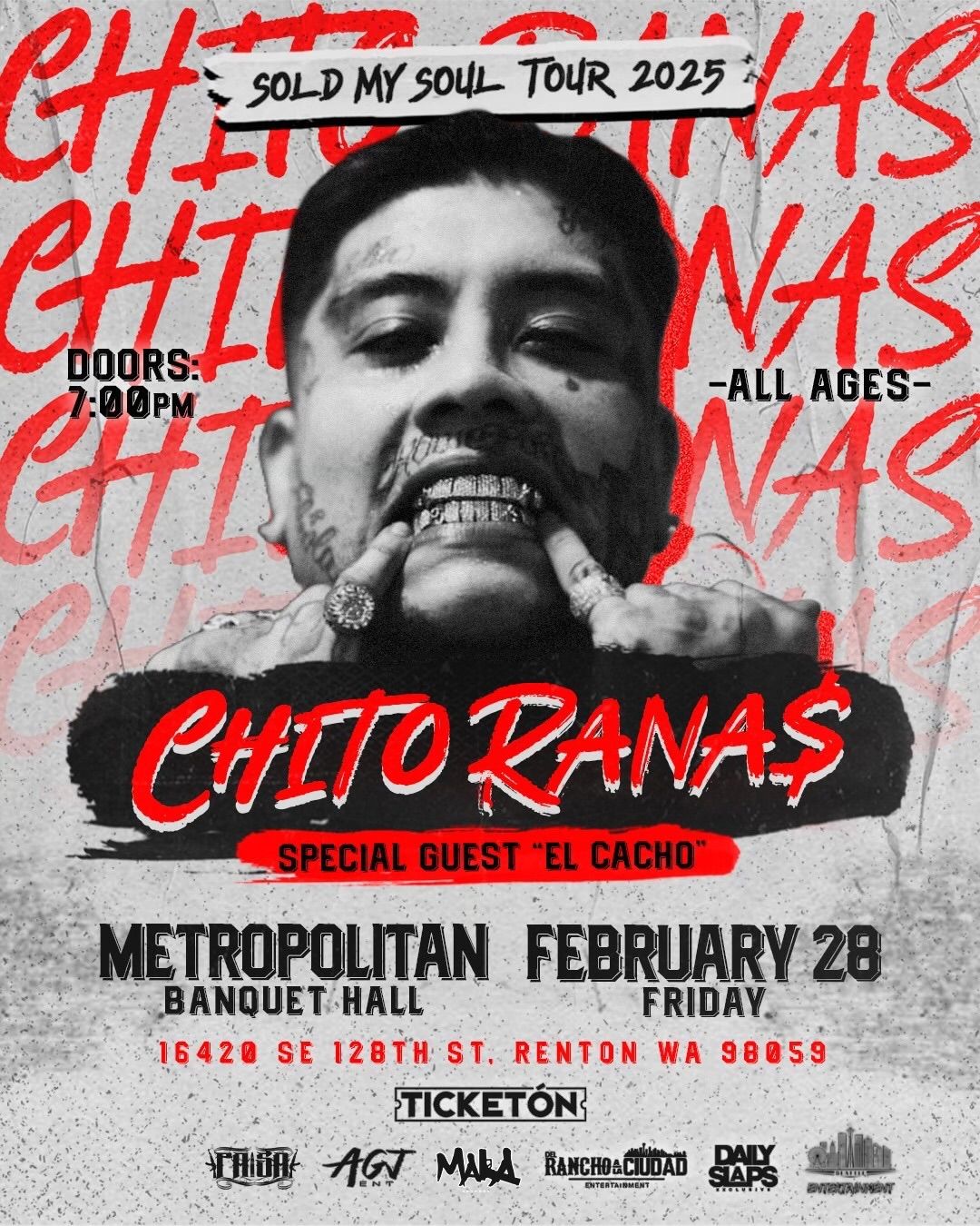 CHITO RANAS - SOLD MY SOUL TOUR