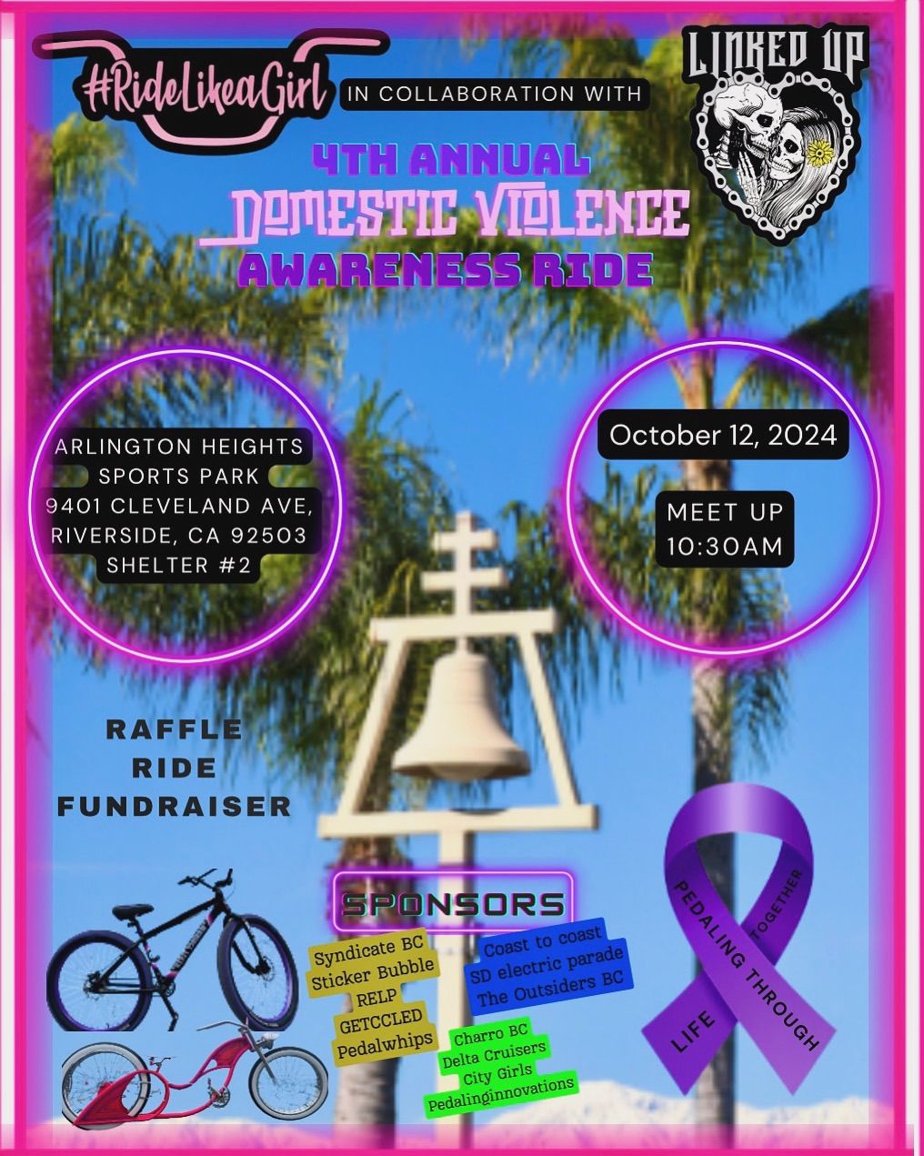 4th Annual Domestic Violence Awareness Ride\ud83d\udc9c