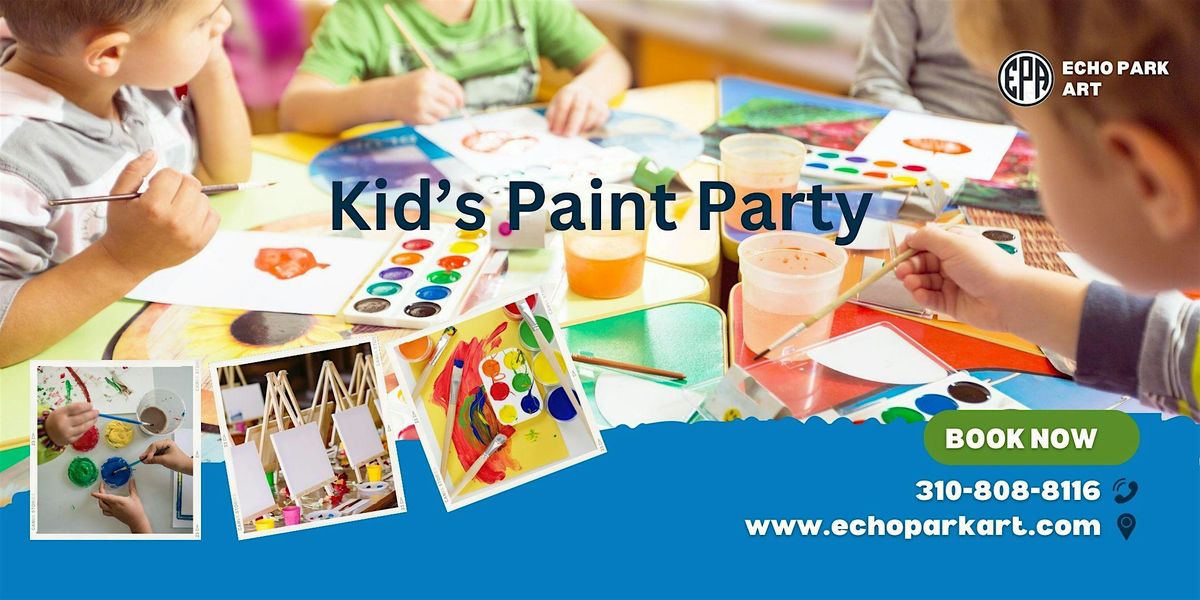 Kids paint party