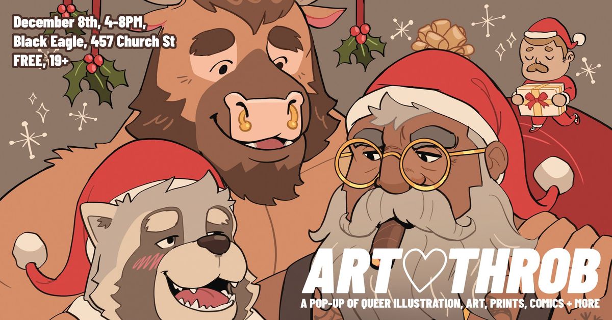 ART\u2661THROB #3 - XMAS EDITION!