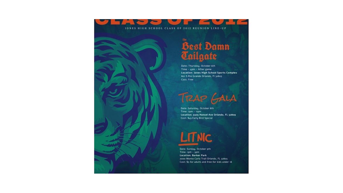 Jones High School Class Of 2012 10 Year Class Reunion Jones High jones-high-school-class-of-2012-10-year-class-reunion-jones-high