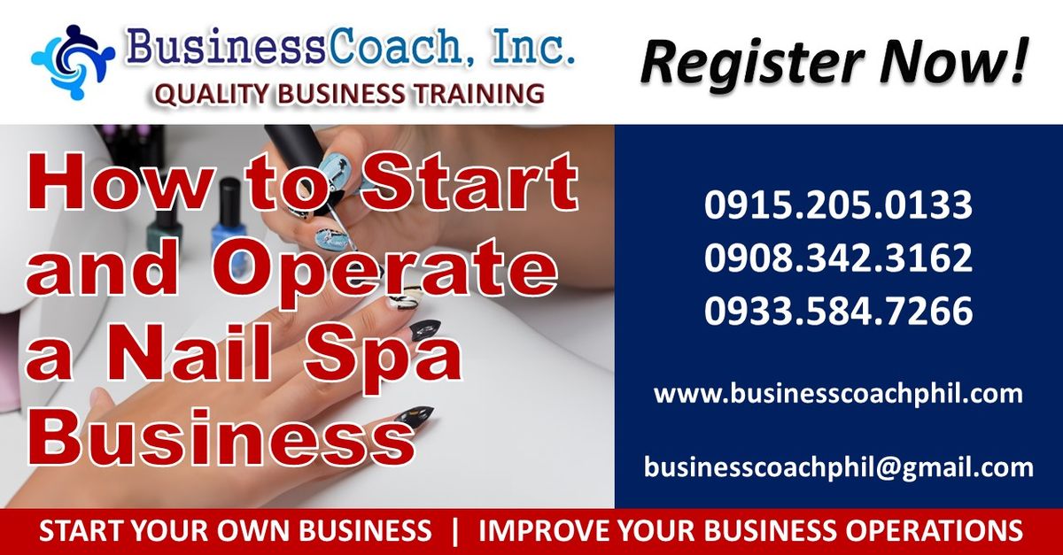 How to Start and Operate a Nail Spa Business