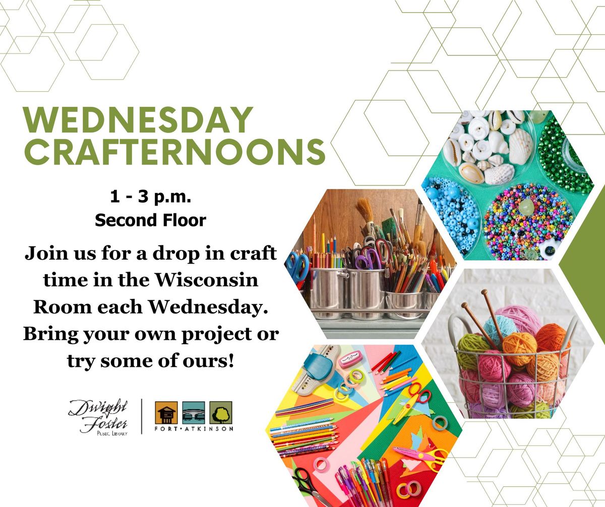 Wednesday Crafternoons