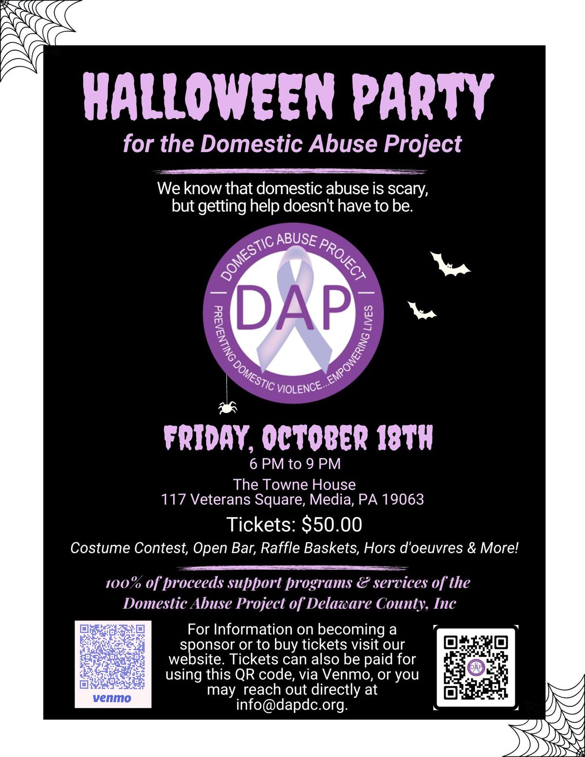 DAP's 2nd Annual Halloween Party