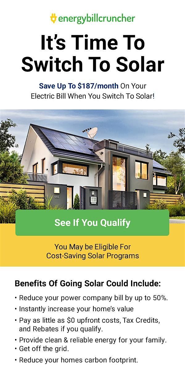 Get Solar Installed for $0 Down