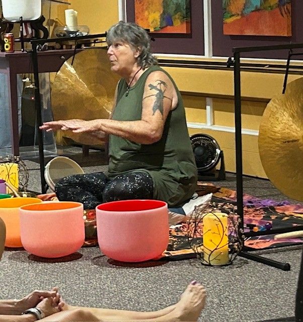 Singing bowls and Gong Meditation. 