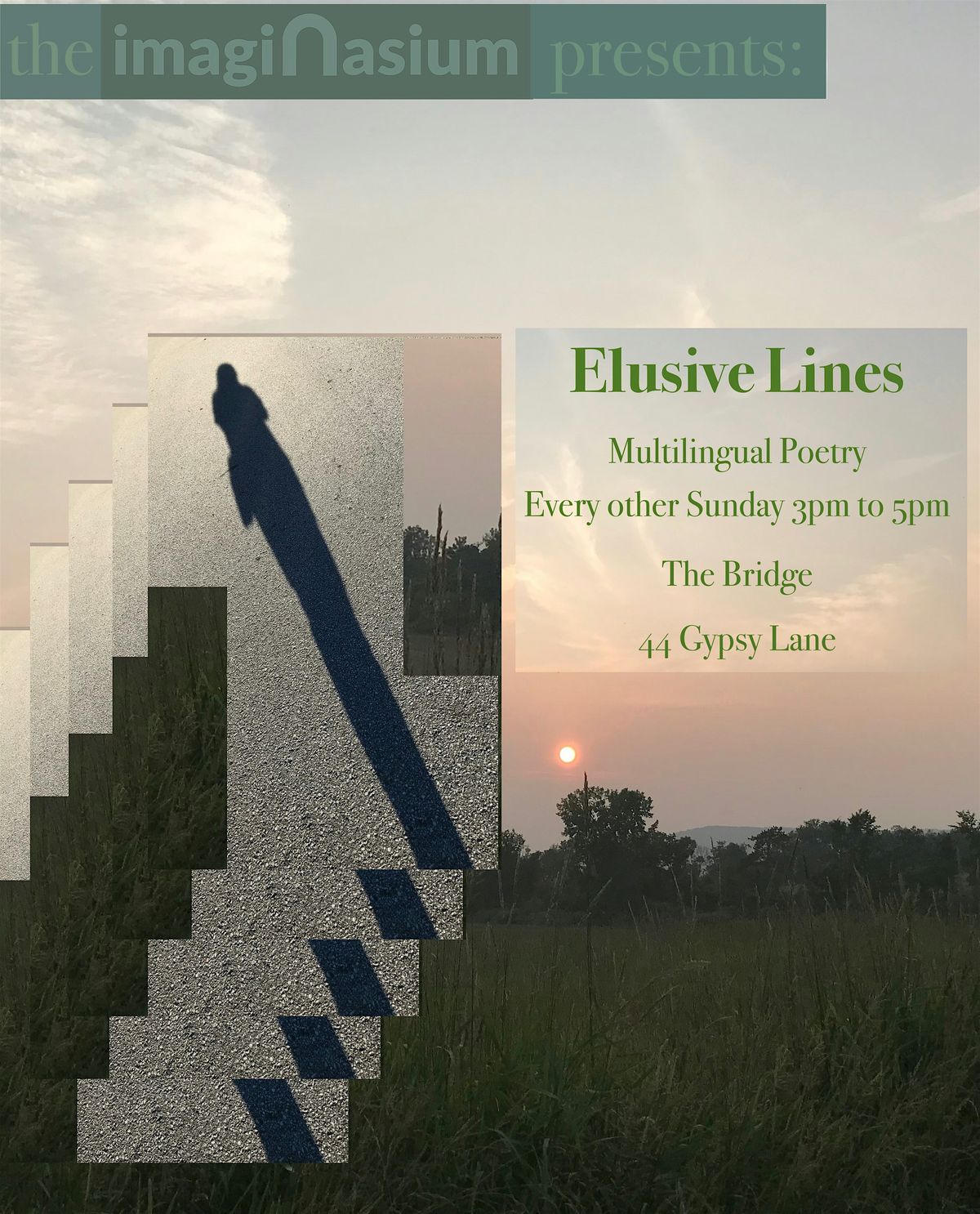 ELUSIVE LINES  -Multilingual Poetry Reading Open Mic (Hybrid event)