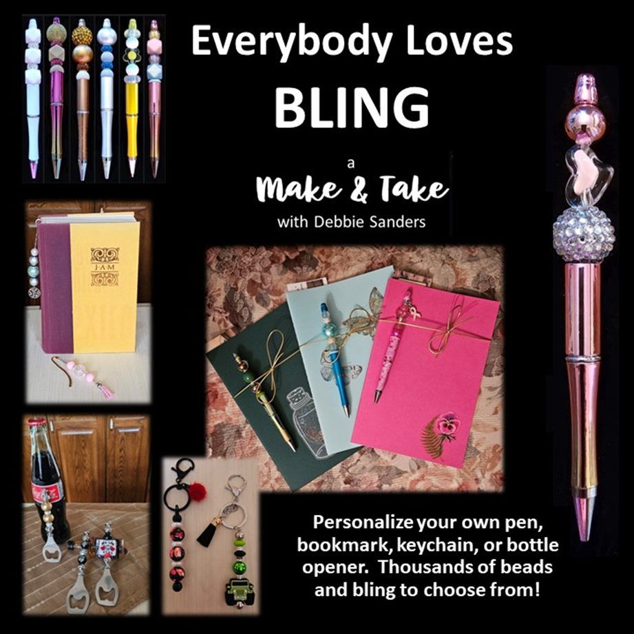 EVERYBODY LOVES BLING! \u2013 a Make & Take with Debbie Sanders