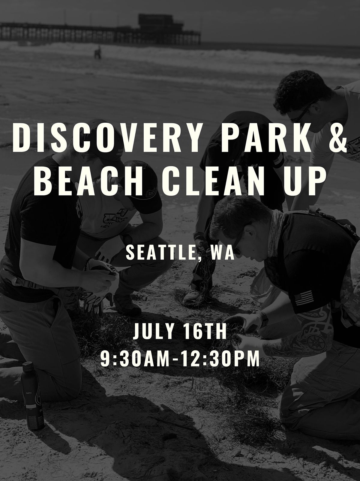 Discovery Park & Beach Clean up