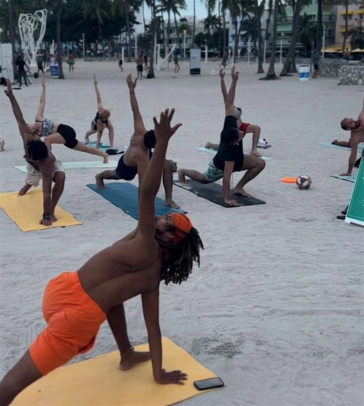 RSVP through SweatPals: Muscle Beach Yoga