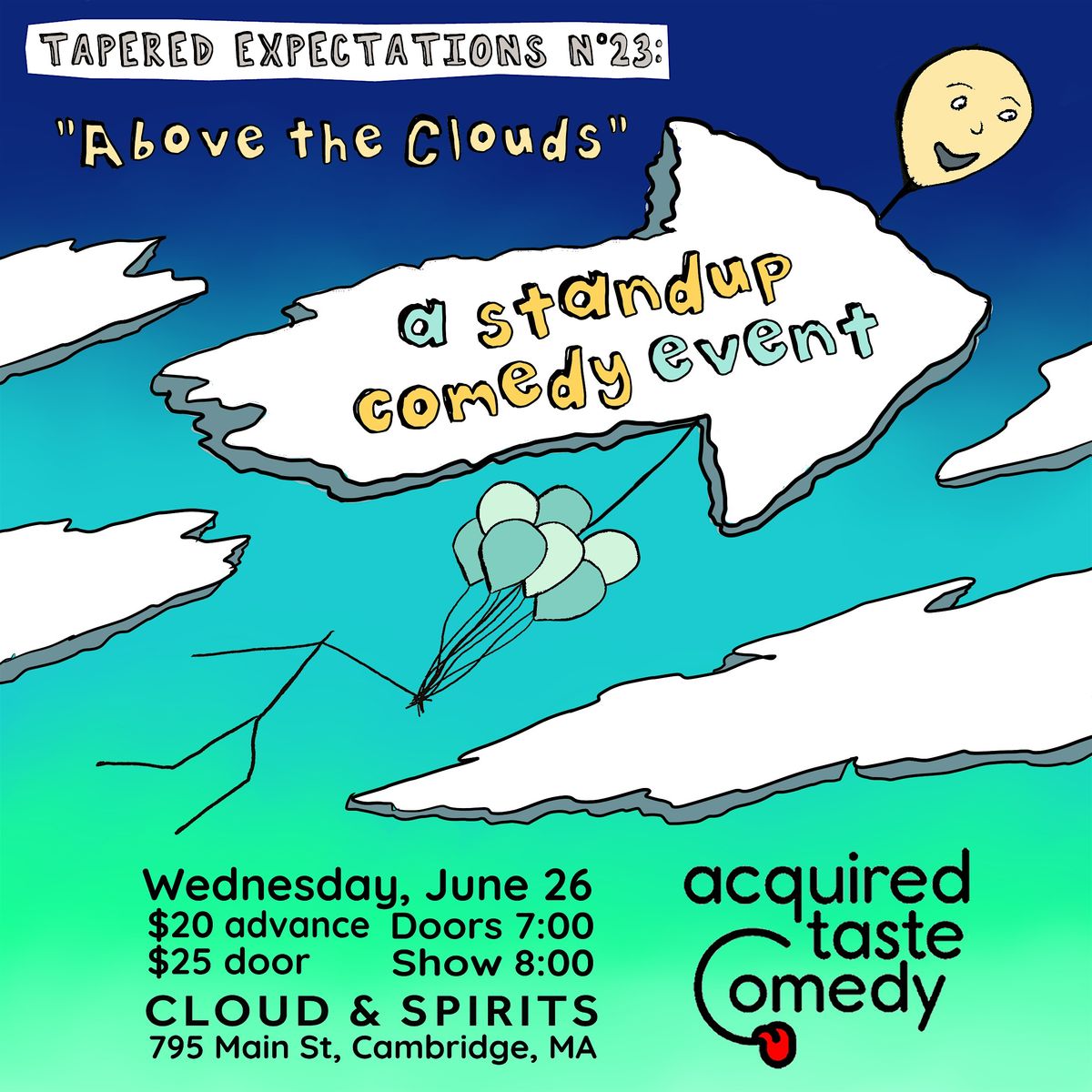 "Above the Clouds" (A Standup Comedy Event)