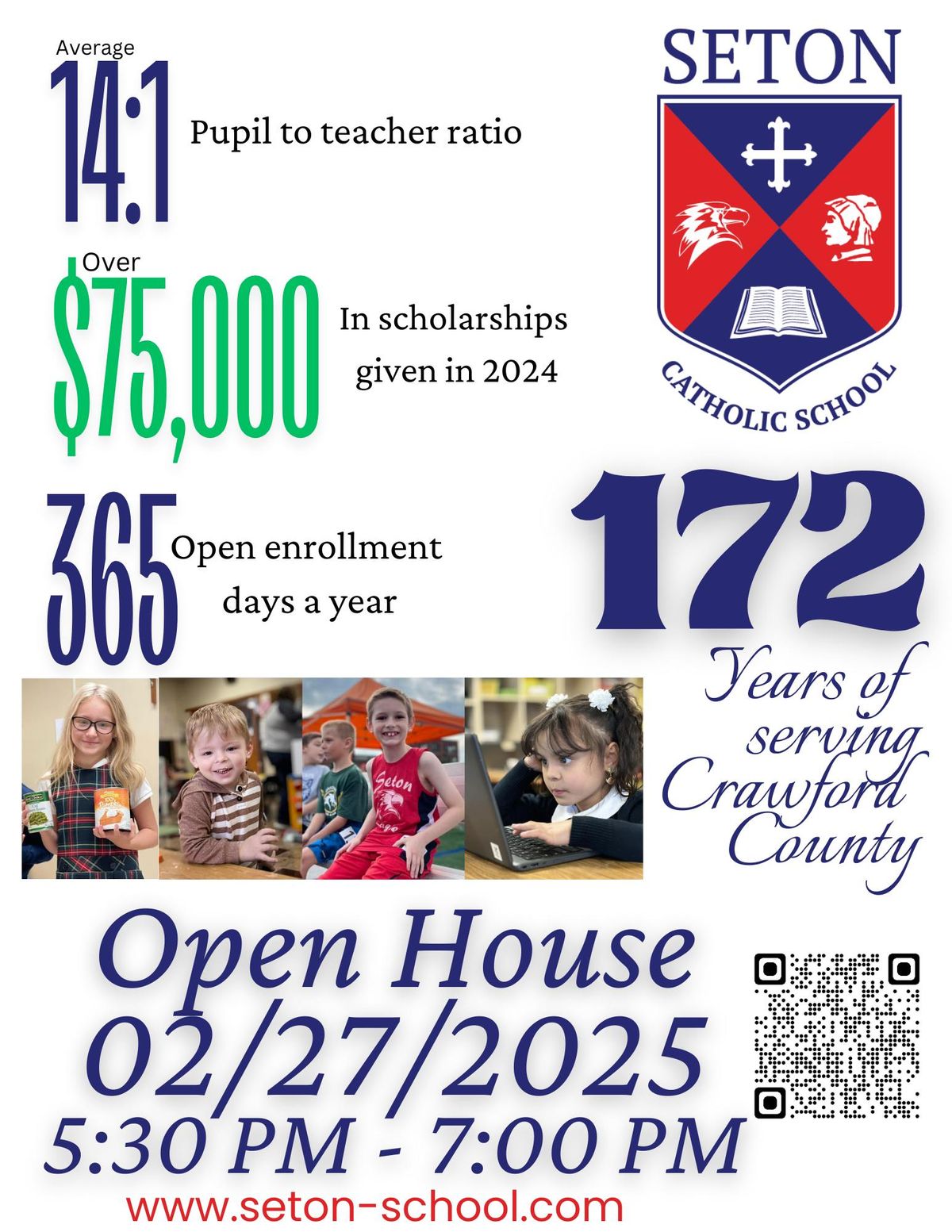 Seton Catholic School 2025 Open House 