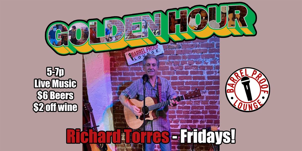 Live Music Happy Hour in Downtown Santa Rosa w\/ Richard Torres