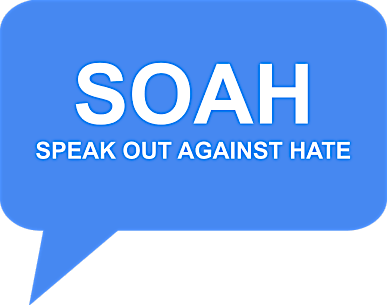 SPEAK OUT AGAINST HATE (SOAH) COMMUNITY MEETING - WED. NOV. 13 AT 5:00 PM