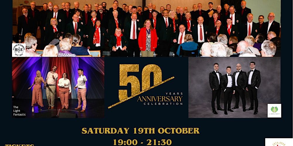 Leicester Barbershop Harmony Club's 50th Celebration