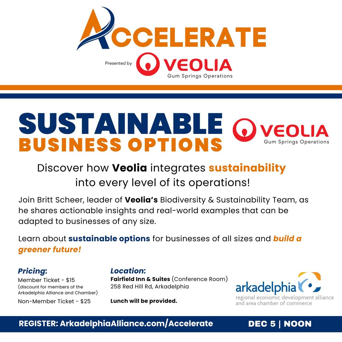 Accelerate: Sustainable Business Options