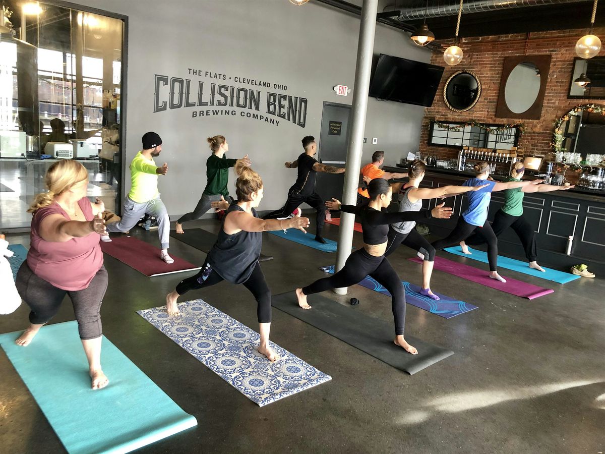 All-Levels Yoga Class at Collision Bend Brewing - [Bottoms Up! Yoga & Brew]