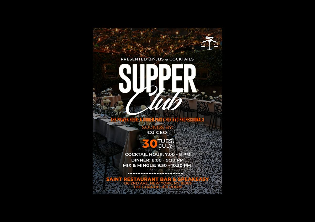 Supper Club: The Power Hour Dinner Party