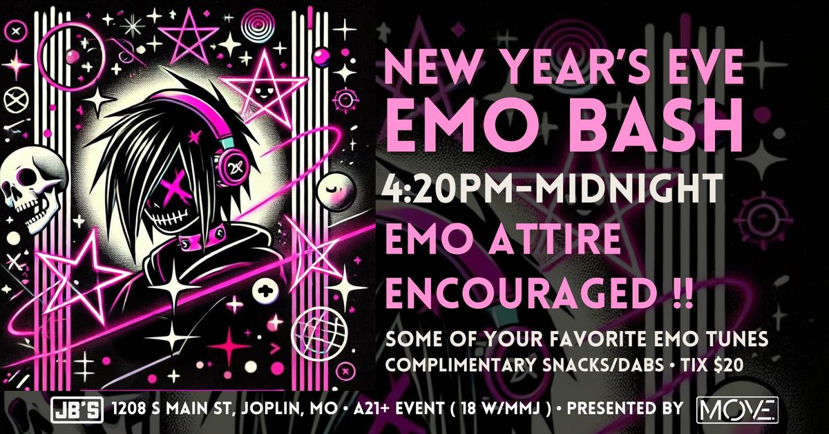 New Year\u2019s Eve Emo Bash ??