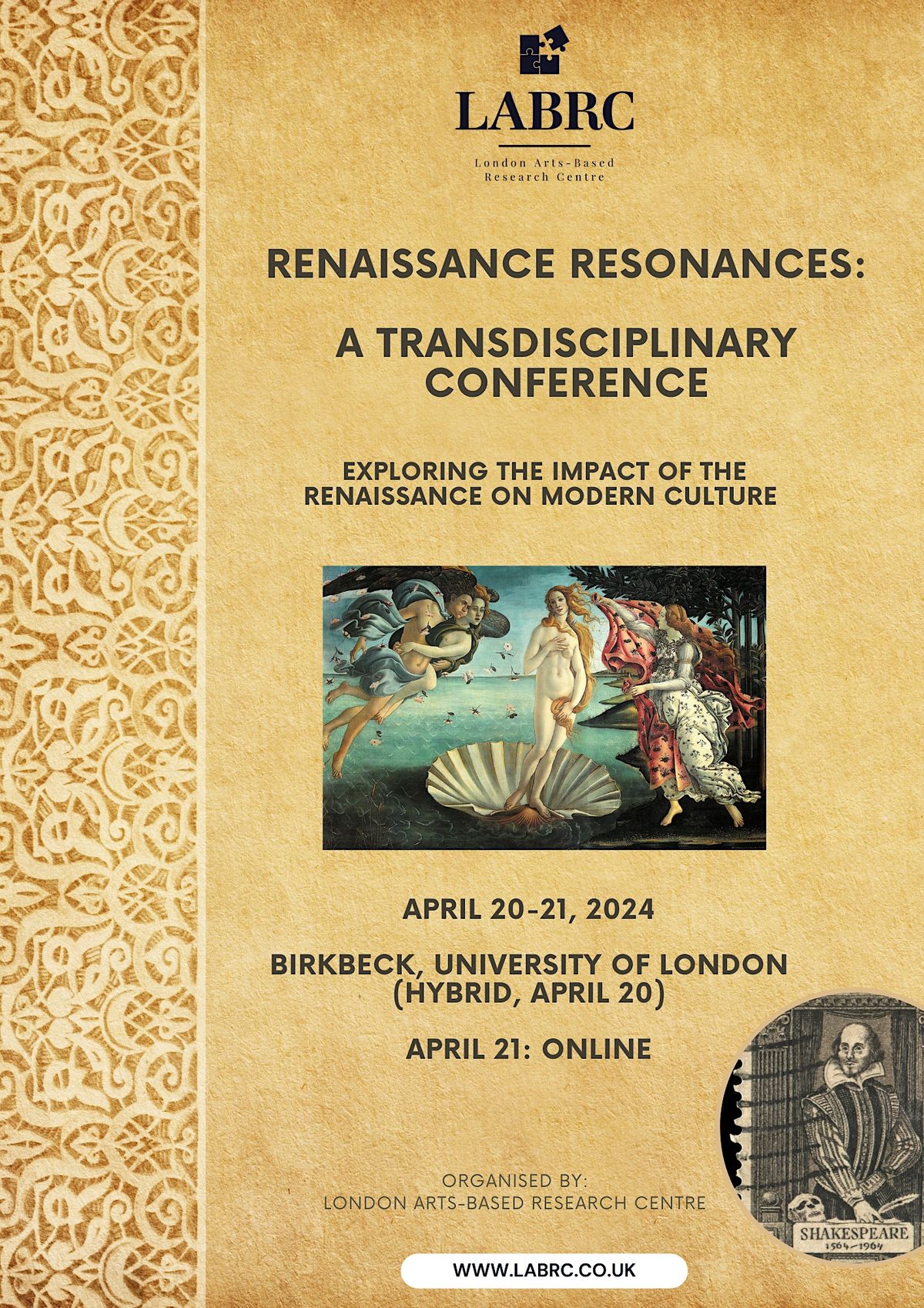 Renaissance Resonances: Across Time, Across Disciplines