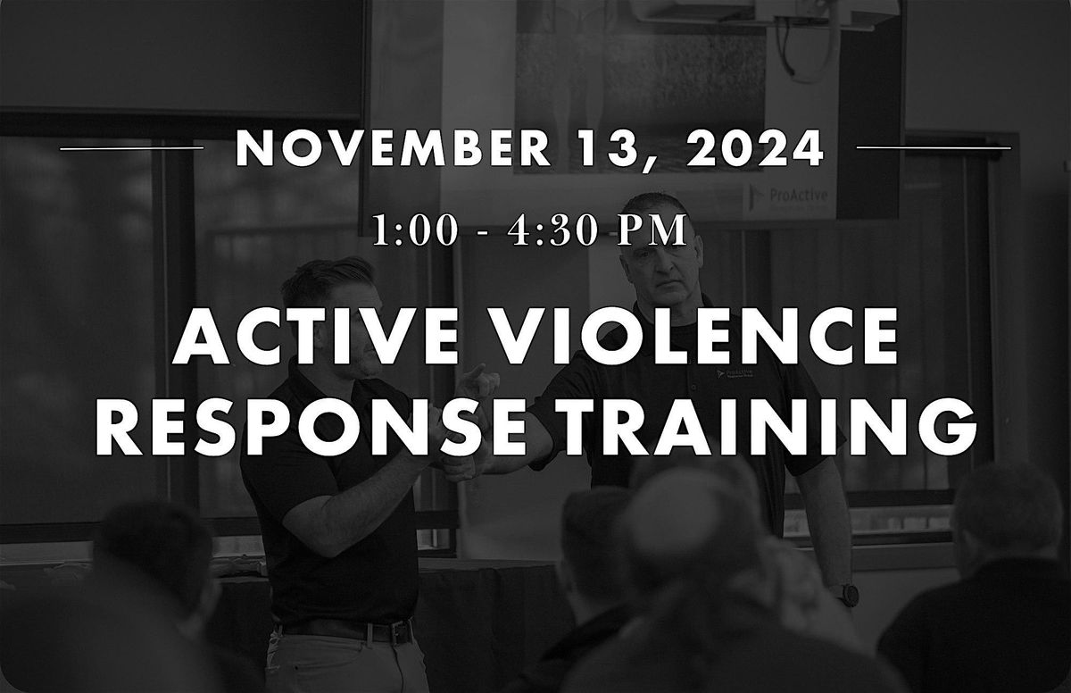 Active Violence Response Training