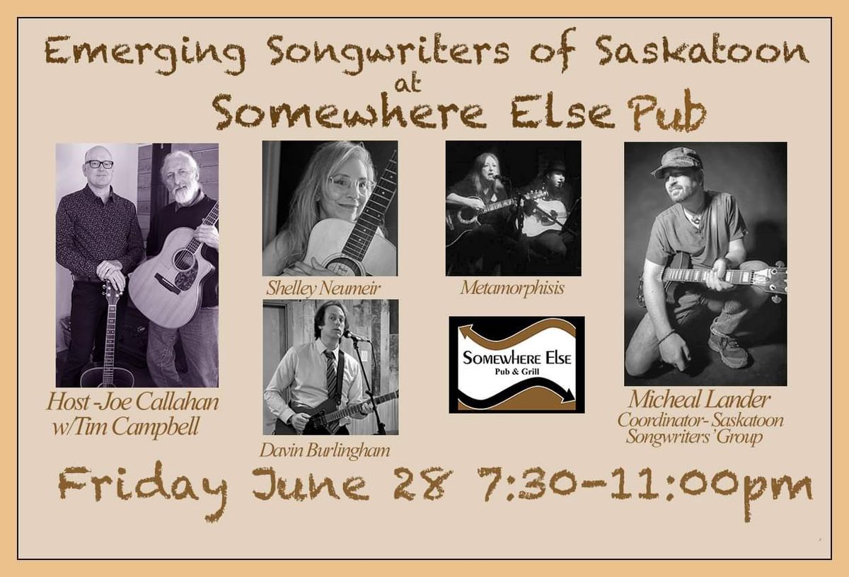 Emerging Songwriters Of Saskatoon