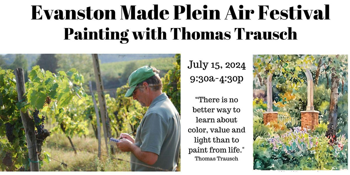 Plein Air Painting Class with Thomas Trausch