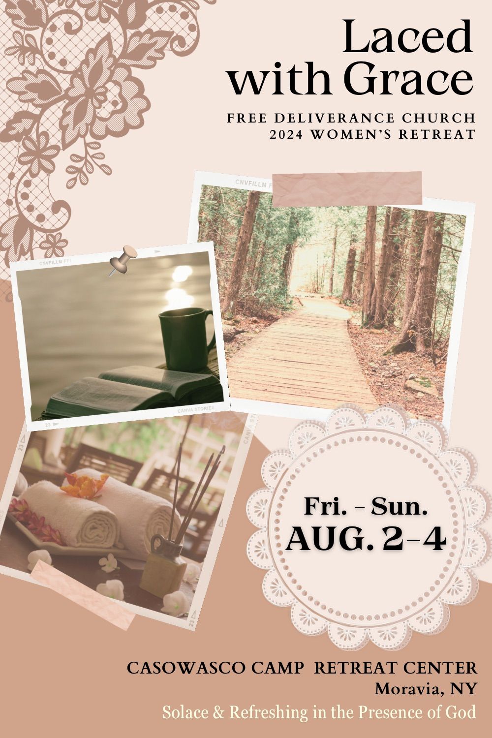 Laced with Grace: Women\u2019s Retreat