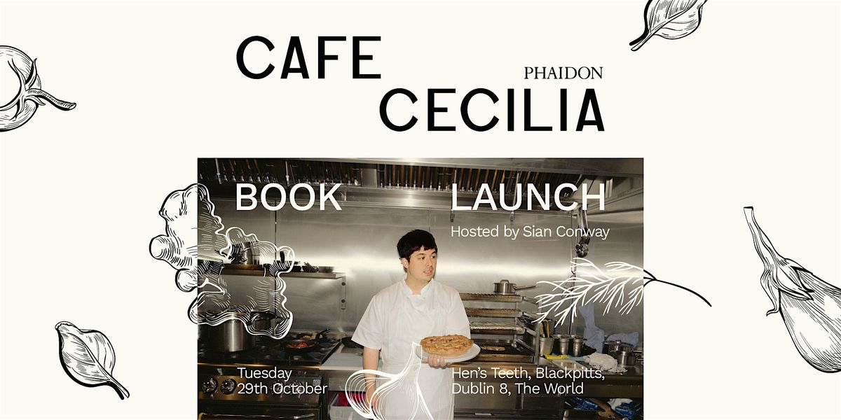 Cafe Cecilia Book Launch with Max Rocha