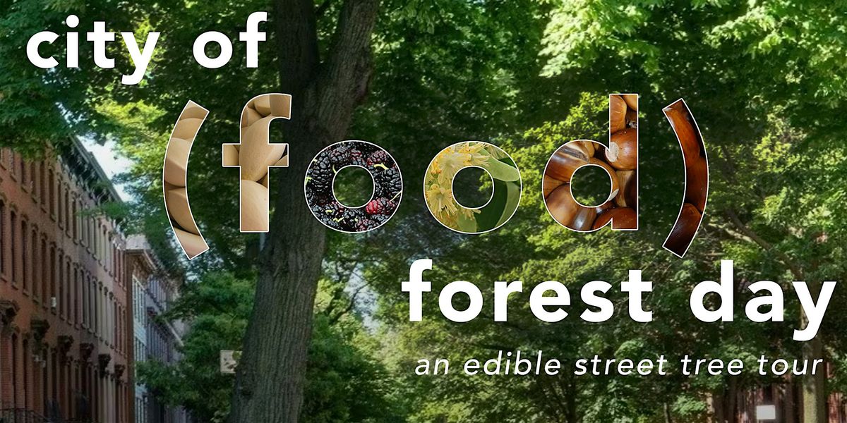 City of (Food) Forest Day an edible street tree tour, Stuyvesant Cove