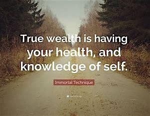 " Your Health is your Wealth"