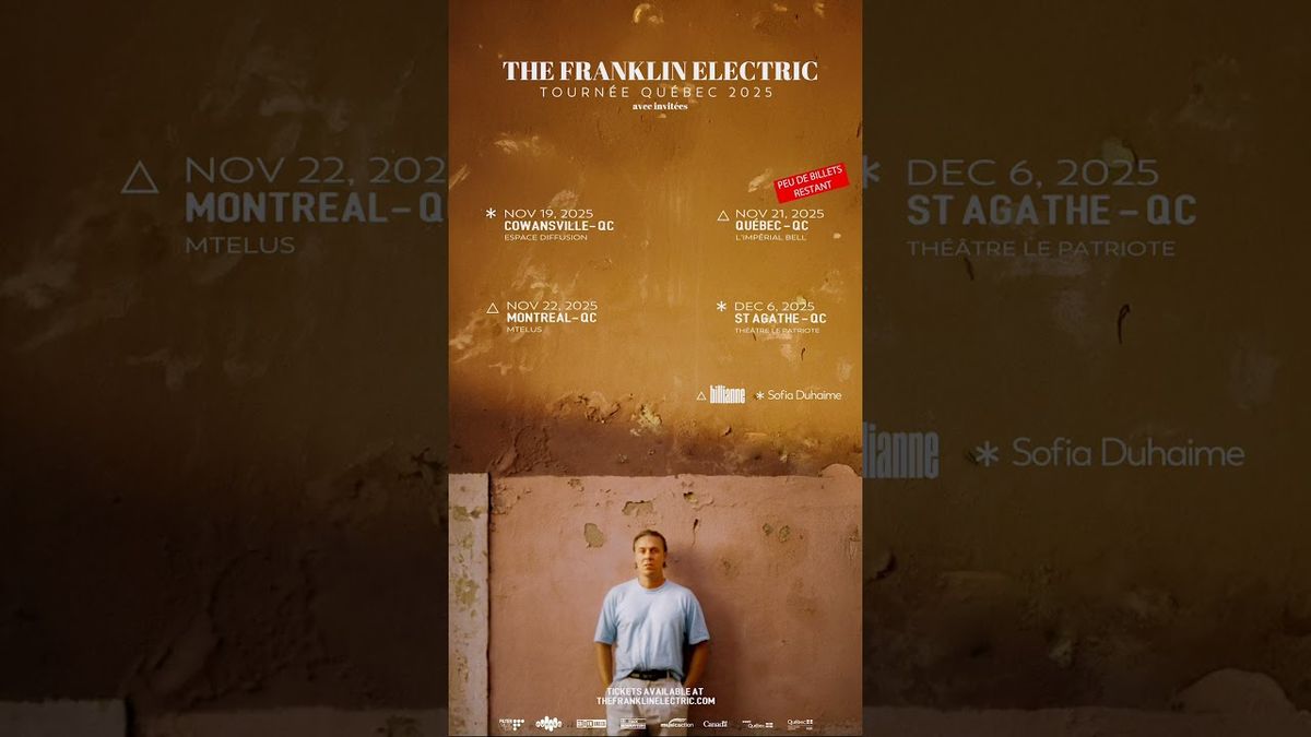 The Franklin Electric with Billianne