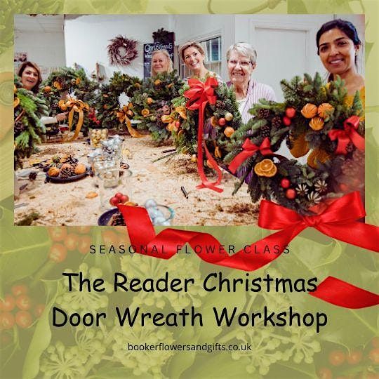 Wreath Making Class at The Reader, Calderstones Park, Liverpool