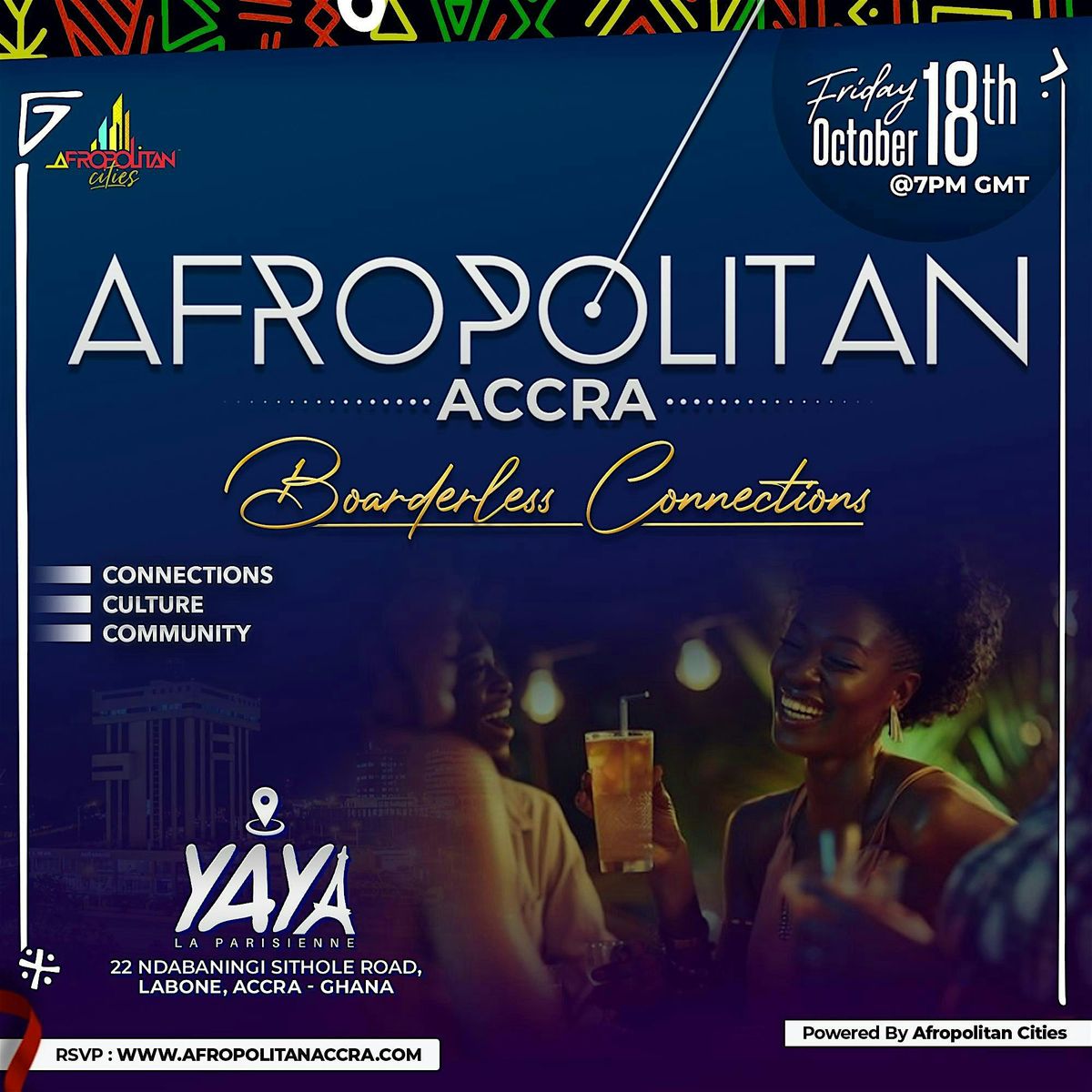 Afropolitan Accra  (Borderless Connections) - The Ultimate Cultural Mixer