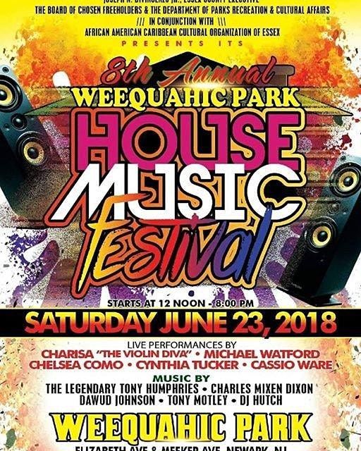 Weequahic Park House Music Festival with a Splash of Soca, Weequahic