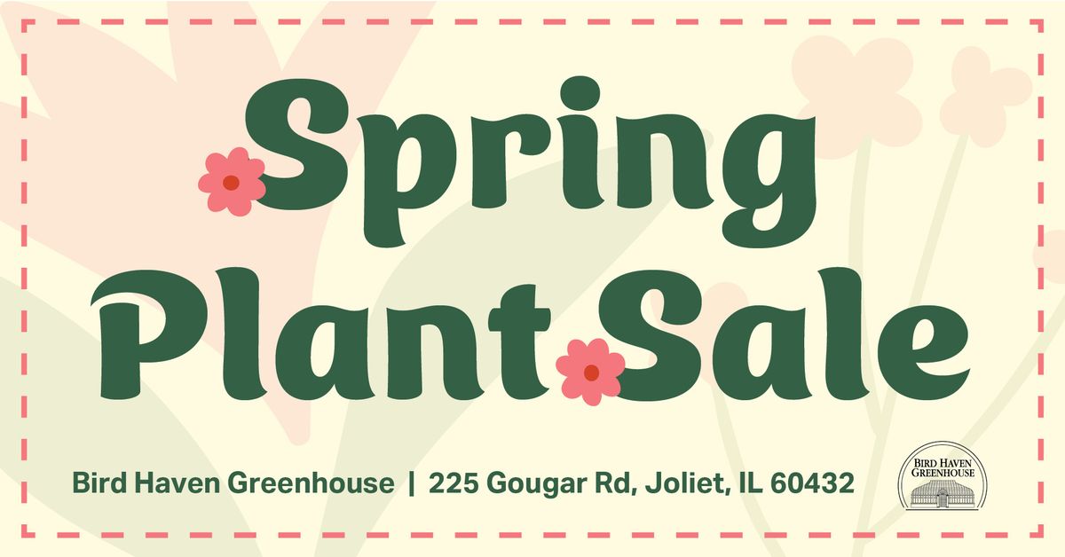 Spring Plant Sale