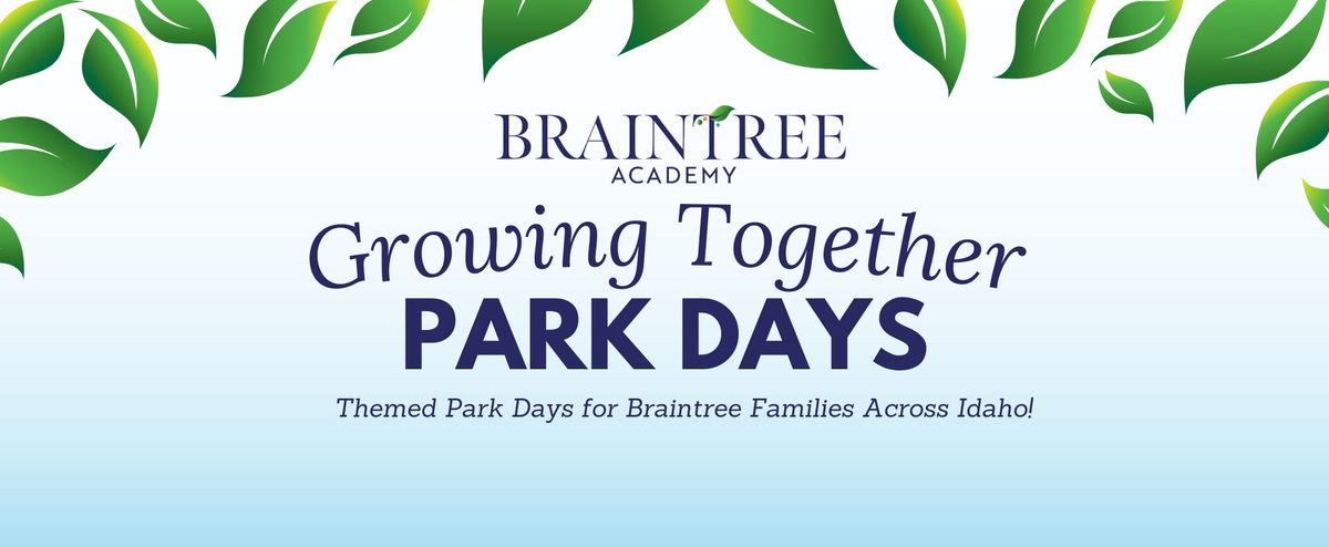 Growing Together Park Days in Caldwell with Braintree Academy!