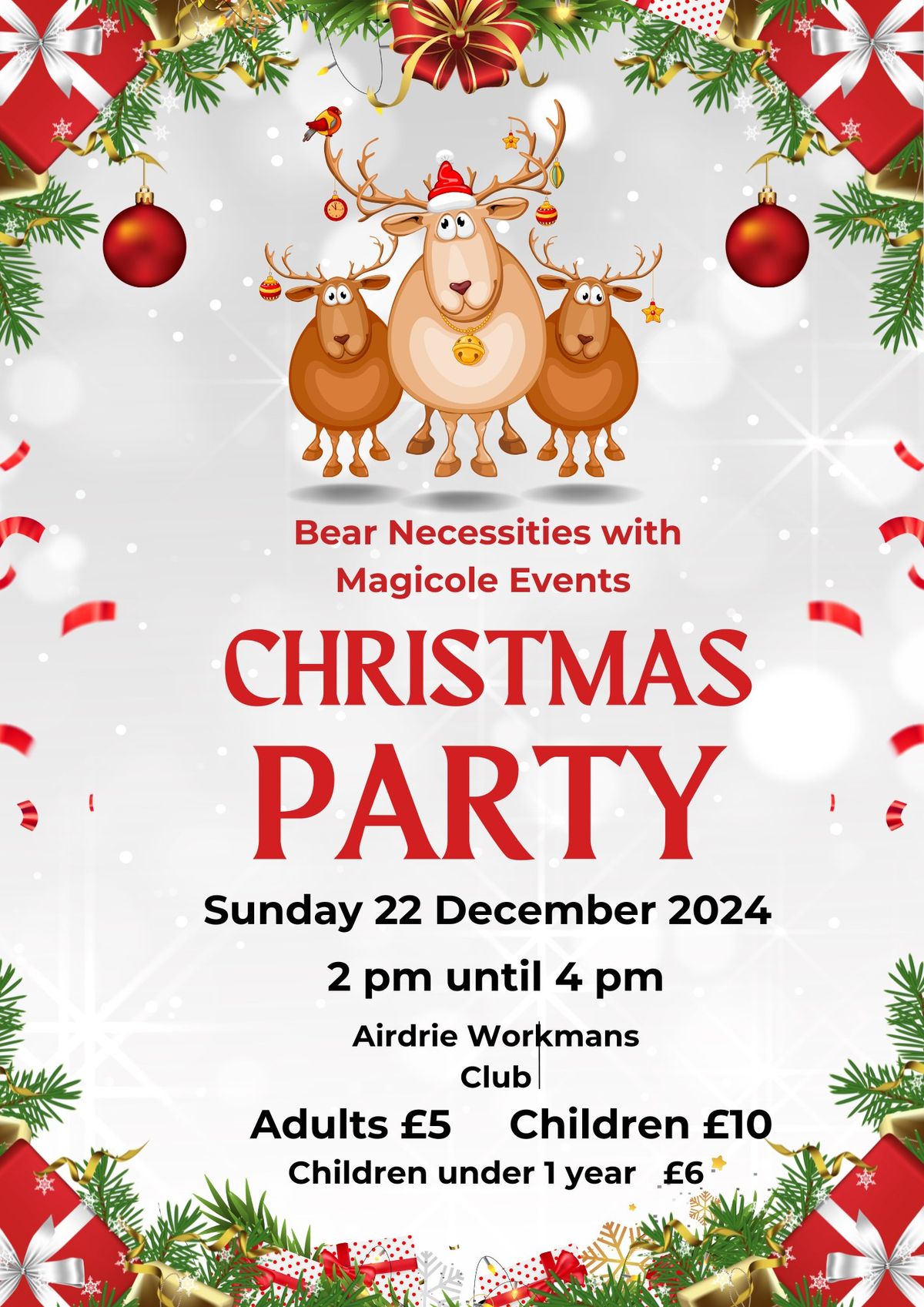 Bear Necessities Christmas Party