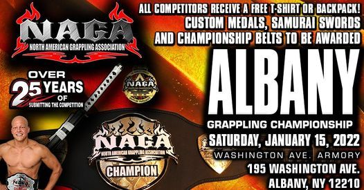 NAGA 2022 Albany Grappling Championship, Washington Avenue Armory
