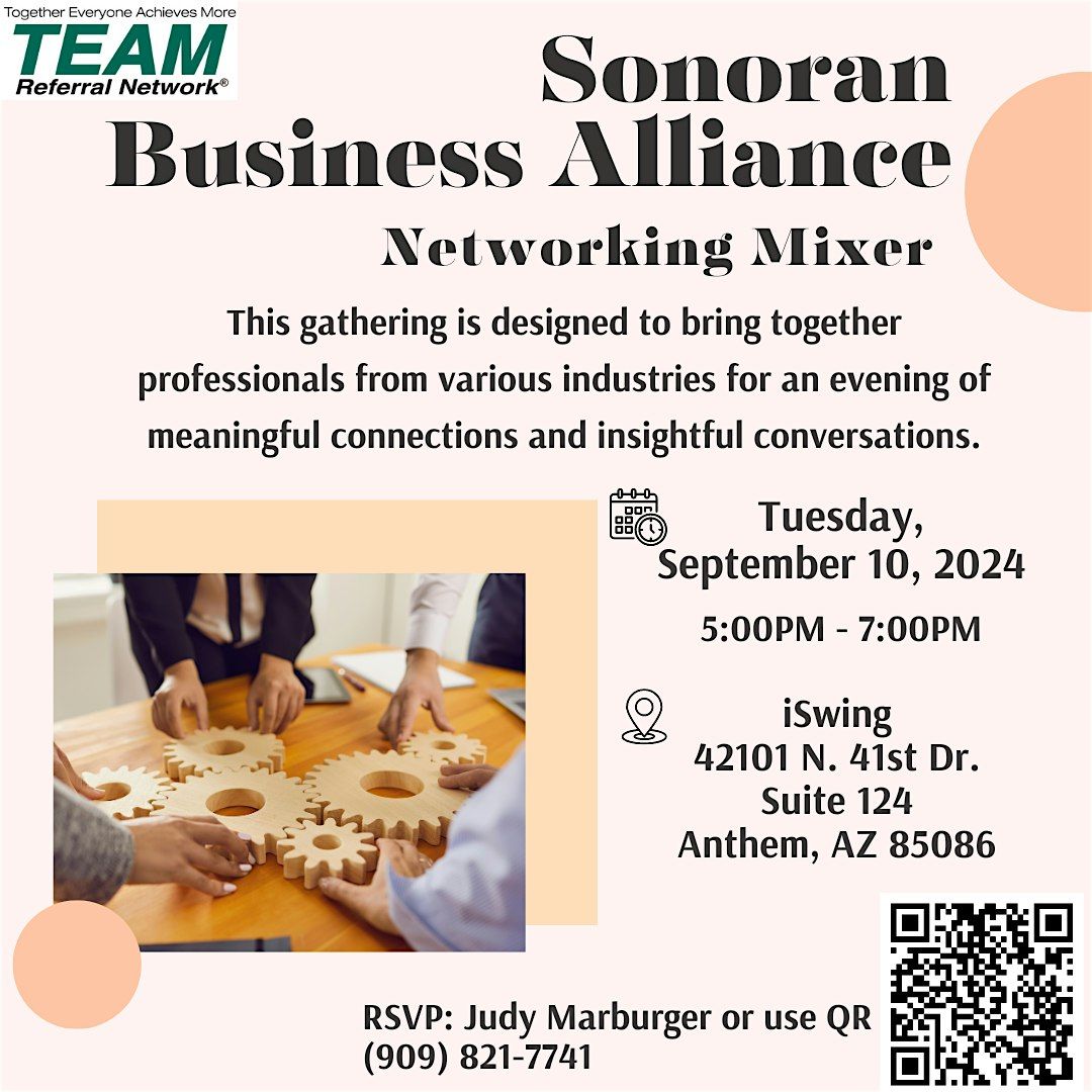 Sonoran Business Alliance Networking Mixer