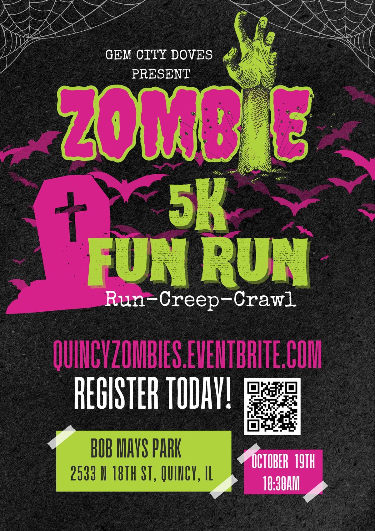 Quincy Zombie 5k\/1 mi Fun Run